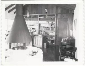 1960s Modern Kitchen Hooded Grill Stereo Cabinet Interior Architecture Snapshot - Picture 1 of 1