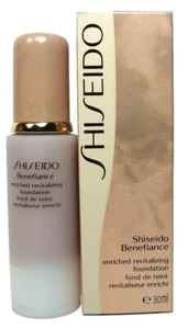 SHISEIDO Benefiance Enriched Foundation SPF 15 I 60 NATURAL DEEP IVORY 1 oz Box - Picture 1 of 1