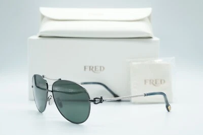 NUEVAS GAFAS DE SOL FRED FG 40001U 12R GRIS OSCURO VERDE AUTÉNTICAS MARCOS 61-12 Foto 1 de 4