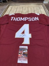 Chris Thompson Autographed/Signed Jersey JSA COA Florida State St Seminoles