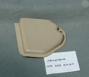 1990-1999 Mercedes R129 SL500 Trunk Lock Cover Panel Champagne OEM 1296930027 - Picture 1 of 5