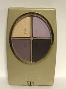 L'Oreal Wear Infinite Eye Shadow Quad 514 Very Violet (1) 0.16 oz. - Picture 1 of 2