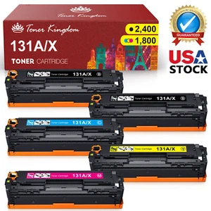 Cartucho de tóner para HP Laserjet CF210A 131A Pro 200 Color MFP M276nw M251nw Lote - Imagen 1 de 15