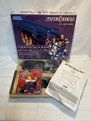 Virtua Gun Controller & Virtua Cop Boxed Sega Saturn HSS-0152 Works with CRT TV - Image 1 of 4