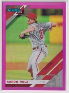 2019 Donruss Holo Pink #145 Aaron Nola - Picture 1 of 1