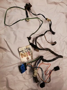  Corvette C4 RH 1984 1985 Cableado de puerta Arnés Set Alarma Interruptor de Bloqueo de Alimentación Ventana - Imagen 1 de 4