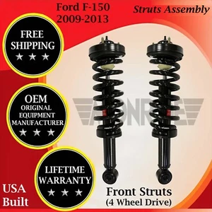 Monroe Genuine OEM Front Struts For 2009-2013 Ford F150 4WD Lifetime Warranty - Picture 1 of 7