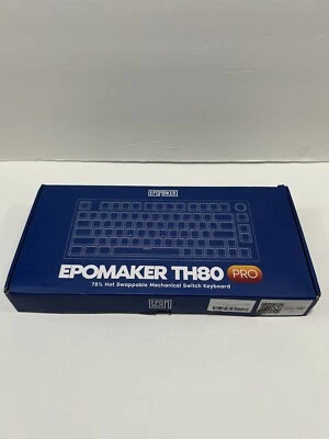 EPOMAKER TH80 PRO 75% Hot Swap RGB Keybaord Wireless/Wired Flamingo Pink Switch - Image 1 of 4