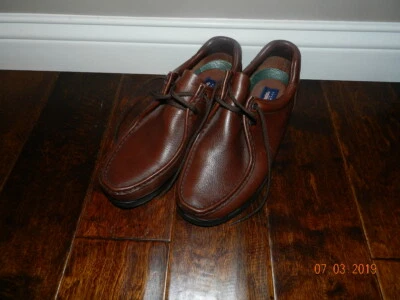 Oxford Dexter Walkmocs de cuero marrón para mujer talla 10 1/2M hechos en EE. UU. Foto 1 de 3