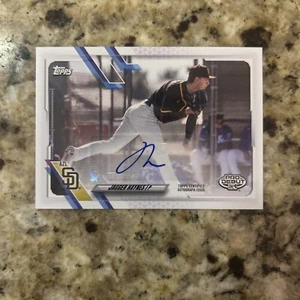 Autógrafo Topps Pro Debut PD49 2021 Jagger Haynes Auto Padres - Imagen 1 de 2