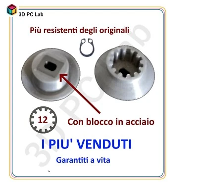 RICAMBIO GIUNTO BLOCCO ACCIAIO  SILVERCREST Monsieur Cuisine SKMK 1200 A1 B2 - Immagine 1 di 2