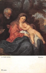 AL4-187) CARTOLINA A VAN DYCK MUNCHEN  - Picture 1 of 2