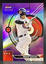 2023 Topps Finest #Seiya Suzuki Cubs Purple /250