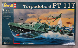 Revell 1:72 WWII US Navy Torpedo boat  PT 117 Plastic Model Kit