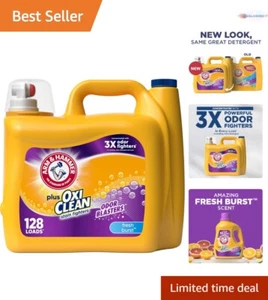 Liquid Laundry Detergent 166.5 Fl Oz Odor Blasters Fresh Burst Heavy Duty Clean - Picture 1 of 11