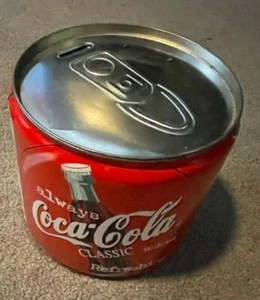 1999 Always Coca Cola Drinking Glasses. Set of 4 in a Coca Cola tin with lid.  - Picture 1 of 5