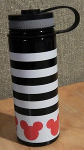 Disney Mickey Mouse Striped Canteen Travel Bottle - Picture 1 of 3