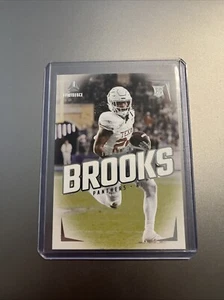 2024 Panini Luminance Football Jonathon Brooks #155 Rookie Carolina Panthers RC - Picture 1 of 3