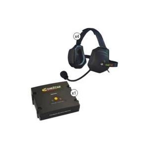 Eartec COMSTAR XT 4-User Full Duplex Wireless System, 4x XTreme Wireless Headset - Picture 1 of 1