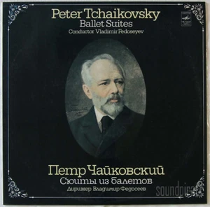 VLADIMIR FEDOSEYEV TCHAIKOVSKY BALLET SUITES MELODIYA ED.1 STEREO LP NM - Picture 1 of 3