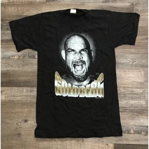 Vintage 1998 Goldberg Mens Medium Black Single Stitch T Shirt - Picture 1 of 9