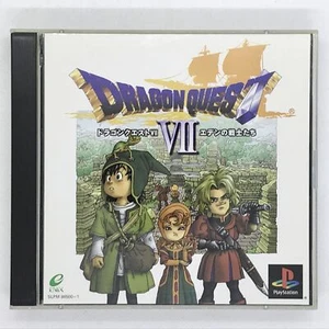 Dragon Quest VII / Dragon Warrior VII 2000 PlayStation PS1 Enix Japanische Ve... - Bild 1 von 24