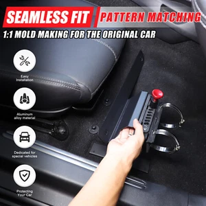 For Mazda MX-5 ND 2016+ Passenger Seat Fire Extinguisher Bracket Alloy Holder - Picture 1 of 12