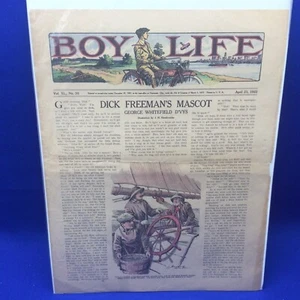 Pfadfinder 23. April 1922 Boy Life Magazin 2411C1 - Bild 1 von 4