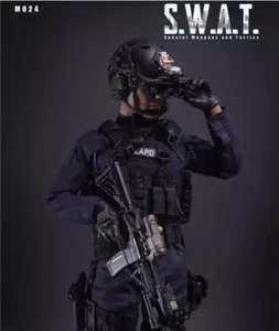 MINITIMES 1/6 Male Soldier US SWAT 2.0 M024 LAPD SWAT 12''Action Figure Model - Picture 1 of 3