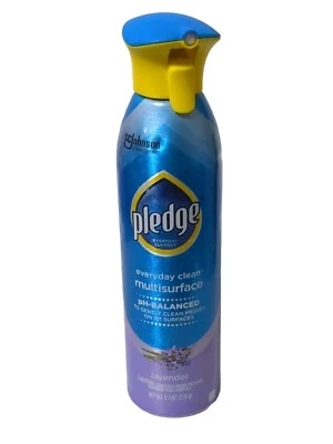 Limpiador en aerosol multisuperficie Pledge Lavender Everyday Clean 9,7 oz NUEVO Foto 1 de 4