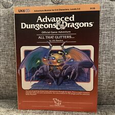 UK6 All That Glitters... Advanced Dungeons & Dragons Adventure Module D&D 9126