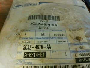 FORD 3C3Z-4676-AA 2005 TO 2013 SUPER DUTY AXLE HOUSING REAR SEAL - Picture 1 of 1