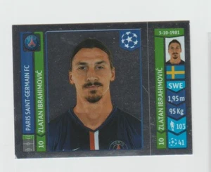 2014-15 Panini UEFA CL Sticker Zlatan Ibrahimovic PSG #444 #9005 - Picture 1 of 1
