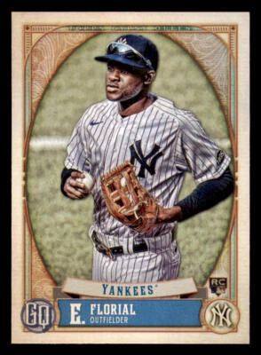 2021 Topps Gypsy Queen #243 Estevan Florial RC - Image 1 of 2
