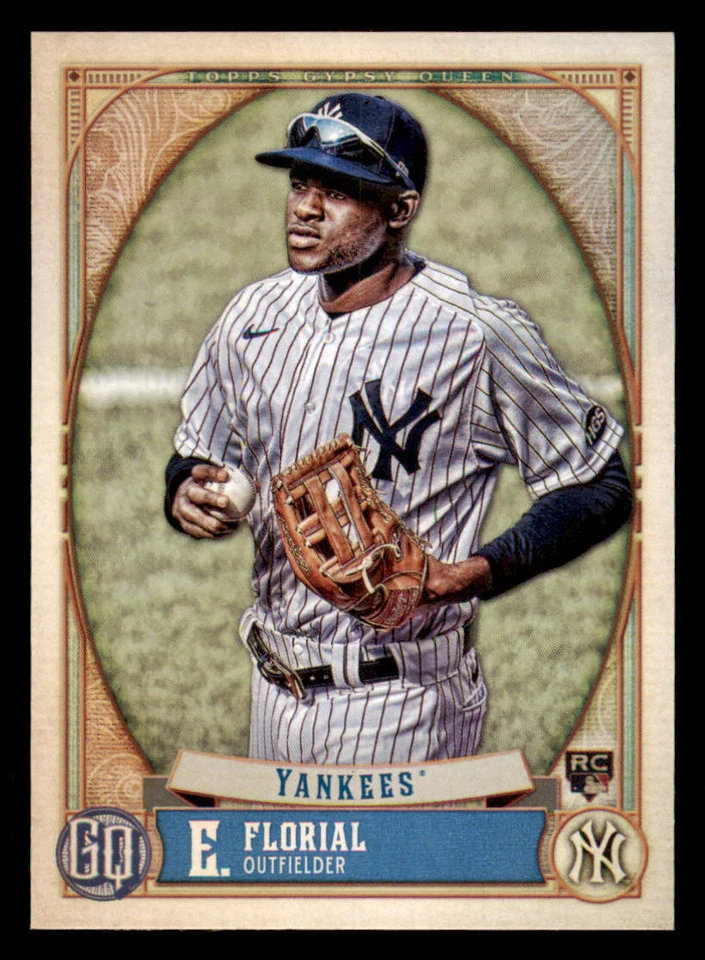 2021 Topps Gypsy Queen #243 Estevan Florial RC - Image 1 of 2