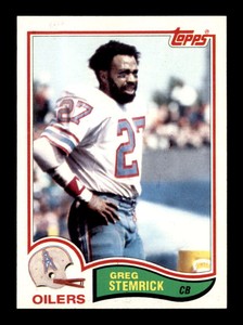 1982 Topps #106 Greg Stemrick   NM/NM+ X2765607