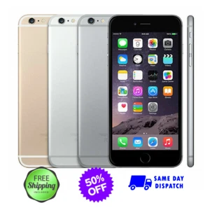 Unlocked iPhone 6 Plus 16GB/64GB - Silver, Gold, Space Gray for T-Mobile/Verizo - Picture 1 of 8
