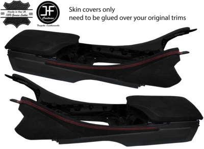 2x FUNDAS DE GAMUZA CON MOLDURAS LATERALES DE CONSOLA PUNTO ROJO PARA LEXUS RC 200 300 350 14-18 Foto 1 de 3