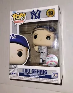 MLB Legends New York Yankees Lou Gehrig Funko Pop! Figura Vinilo #19 - Imagen 1 de 6