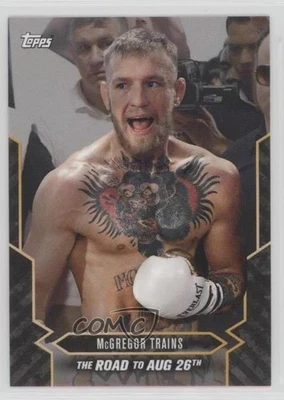 2017 Topps On Demand Mayweather vs McGregor Conor McGregor McGregor Trains #5 - Image 1 of 2