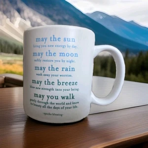 Apache Blessing May the Sun Bring You New Energy Tazze Quotabili Tazza Caffè Tè - Foto 1 di 6