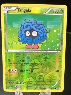 REVERSE HOLO Tangela 5/149 VLP - Boundaries Crossed Pokemon Card MAHOU Art - Image 1 of 4