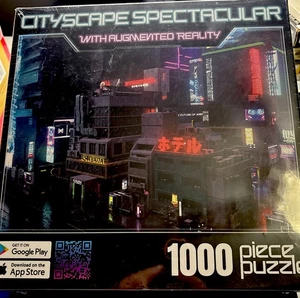 City Scape Spectacular 1000 Piece Puzzle Quibblix With Augmented Reality - Picture 1 of 6