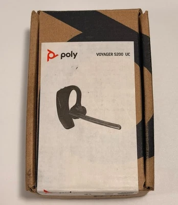 Plantronics Poly Voyager 5200 UC Bluetooth Headset System w/ USB Type A Adapter - Image 1 of 4