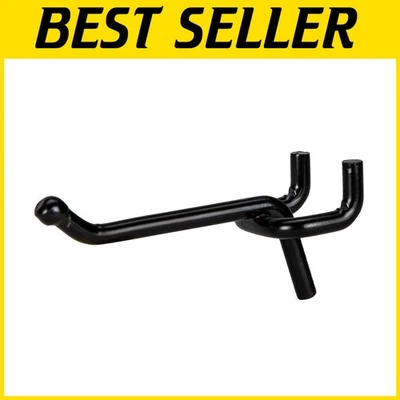 Corrosion-Resistant 2-Inch Pegboard Hooks - 50 Heavy Duty Wall-Mount Steel Hooks - Image 1 of 4