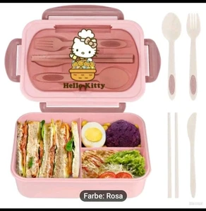 ❤️❤️❤️ Hello Kitty LUNCH BOX BENTO Brotdose Neu Ovp - Bild 1 von 2