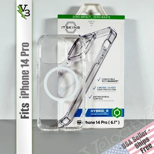 Itskins Hülle für iPhone 14 Pro - Hybrid Clear Glow | Slim & Flexible Fitted Case - Bild 1 von 11