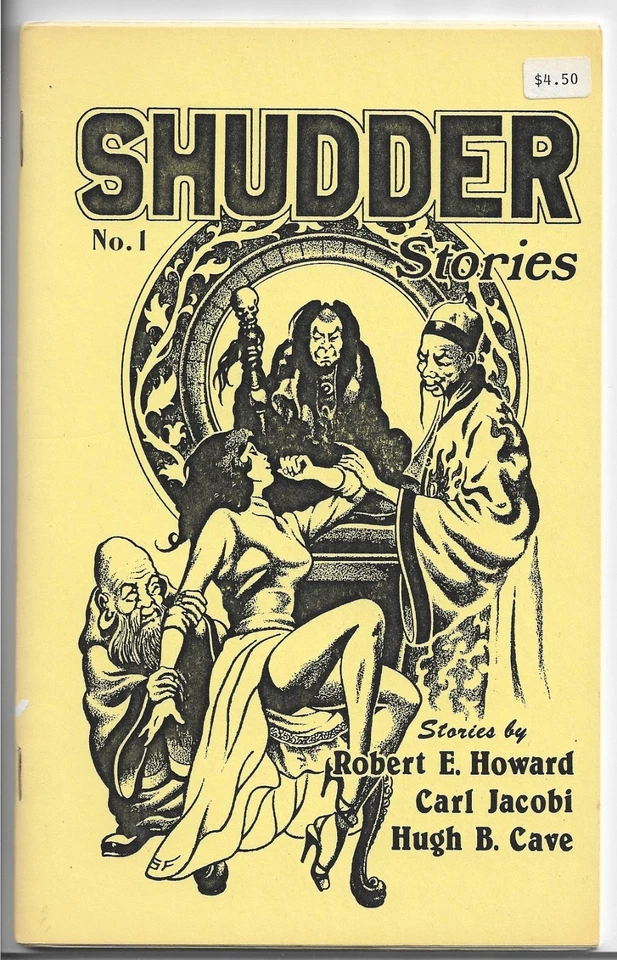 SHUTTER STORIES #1~June 1984  Chapbook HORROR PULP FICTION Robert E. Howard+ - Image 1 of 1