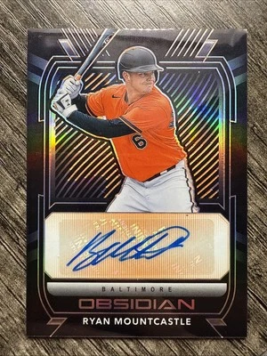 2021 Panini Chronicles Electric Etch Orange /60 Ryan Mountcastle Rookie Auto RC - Image 1 of 2