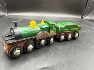 Brio Thomas & Friends Ferrovia in Legno Signore delle Isole Great Western Treno Giocattolo - Foto 1 di 10